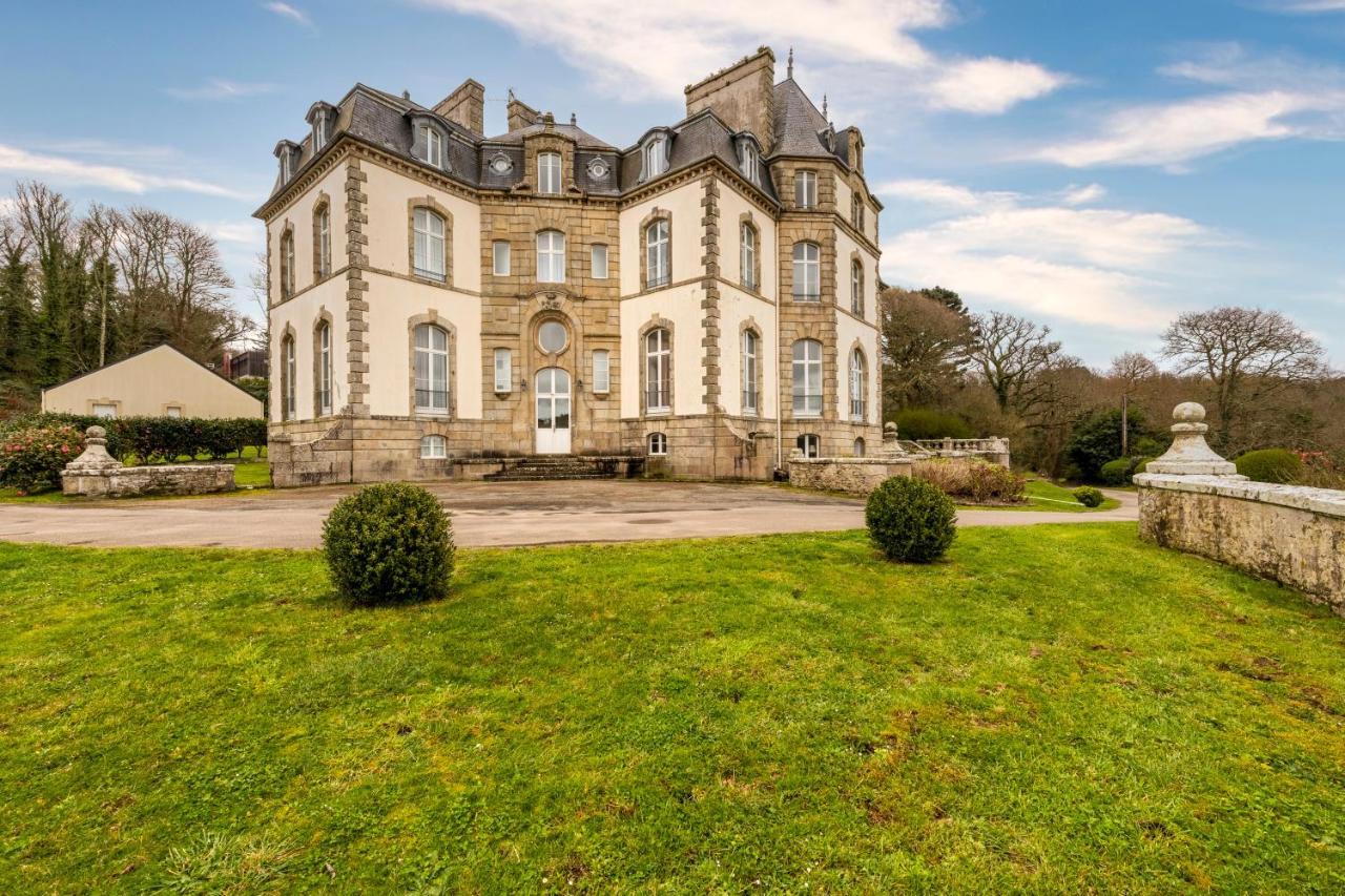 Chateau De Locqueran Pierres Et Filets Bleus Audierne Exterior foto